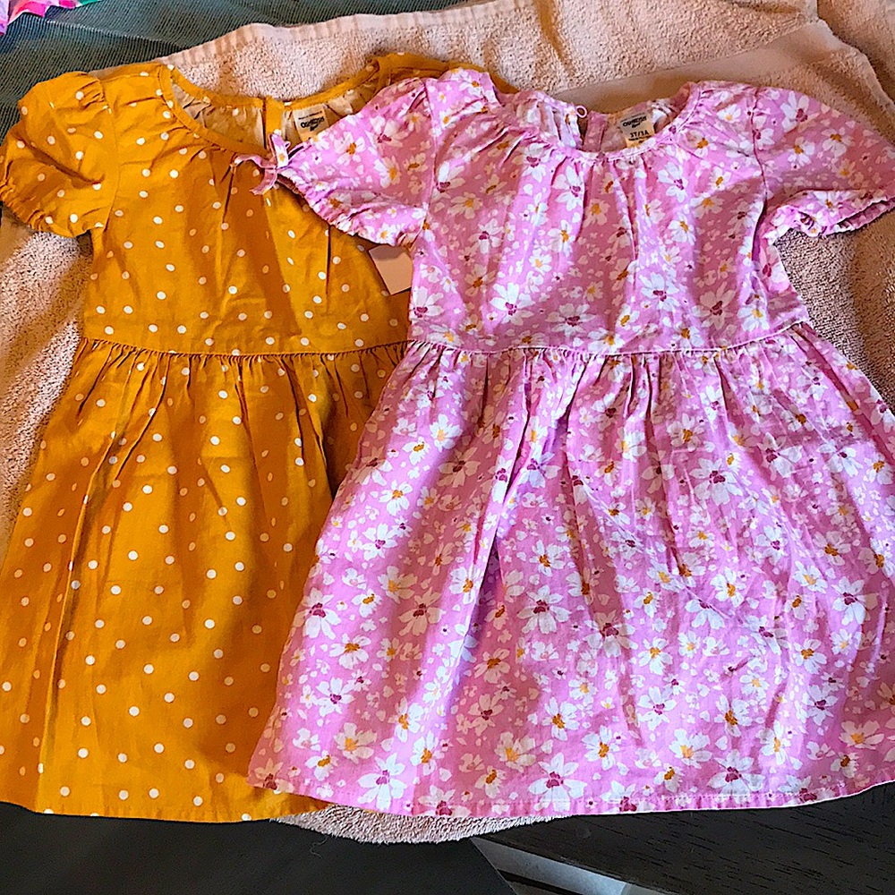 NWT Toddler girls Oshkosh dresses set of 2!